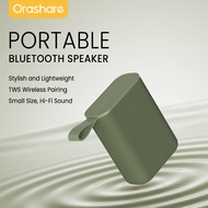 Orashare BS20 Portable Bluetooth Speaker TWS Hi-Fi Stereo Sound Speaker Bluetooth 5.3 Support Hands-