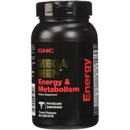 GNC Mega Men Energy and Metaboli Supplement, 90 Count MZA0