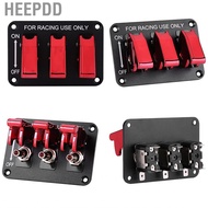HEEPDD Acouto 12V 3 Group Toggle Switch Panel for Racing Car RV