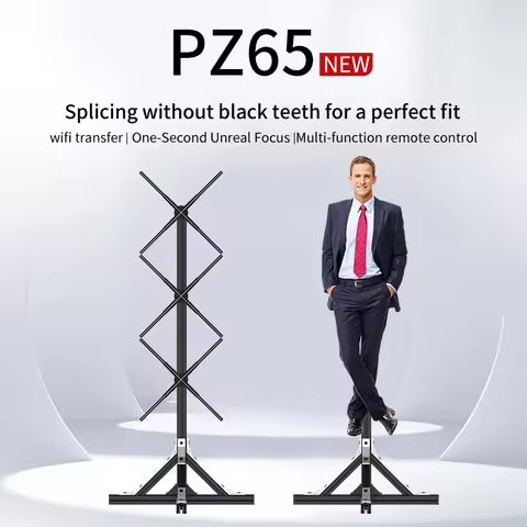 PZ65 3d Holographic Fan LED Sign Light Rotating Imaging Holographic Advertising Light Projector Supp