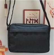 Mobile phone real shot. Japan Yoshida bag Porter fashion striped shoulder bag Messenger bag casual bag