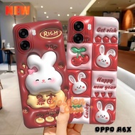 [GCS761] Compatible Case Oppo A6x 4G 2025 - Oppo A6 4G/5G - Cute Cartoon Character Motif Fashion Cas