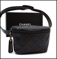 Chanel vintage belt bag 香奈兒 荔枝皮 腰包