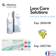 Menicon Progent Intensive RGP Contact Lens Solution 3-Pack with Bonus 3x 250ml BloomCare - Multi-pac