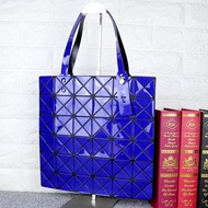 Stock Issey Miyake Bag Laser Jelly Bag Colorful Checkered Bag Rhombus Folding Bag Spring And Summer 