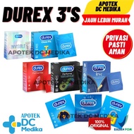 DUREX / Privasi Pasti Aman / KONDOM / KONTRASEPSI / ISI 3 / ISI 12 / ALL VARIAN / LOVE JEANS / PLEAS