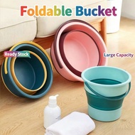 17L Foldable Portable Bucket Compress Pail Sink Pail Washing Car Wash Washing Bucket Portable Bucket