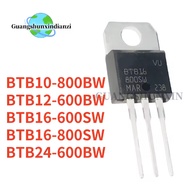 5pcs Brand New BTB24-600BW BTB12-600BW BTB16-800SW BTB16-600SW BTB10-800BW TO-220 MOS Field effect t