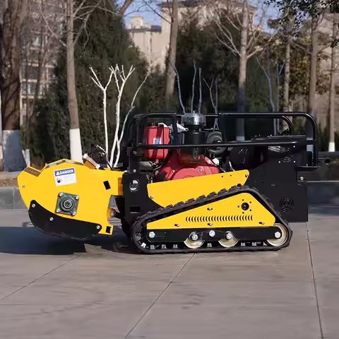 Customized Pasture grass mower farm and orchard dam grass mower diesel-powered remote-controlled gra