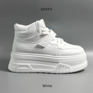 SPiFFY IMOGEN Comfort White SneakersMeningkatan Ketinggian Sneaker Kasual Untuk Wanita-WL9246
