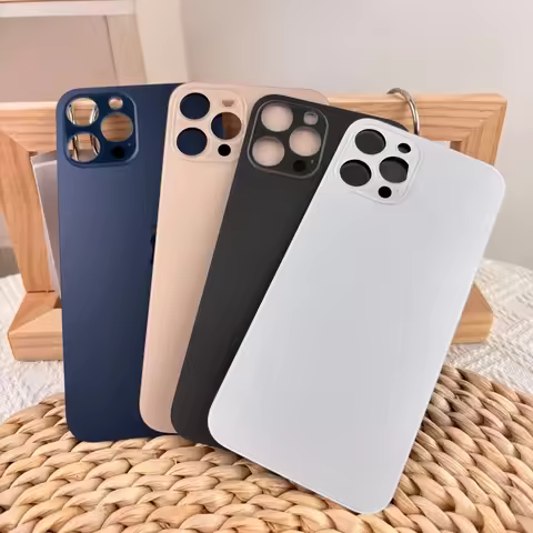 Replacement Back Glass Cover For Apple iPhone 12Pro/ 12 Pro Max Rear Housing Battery Door Case & Cam