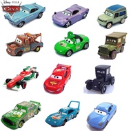 ⓊDisney Pixar Cars 2 3 lightning McQueen Jackson Storm DJ Cruz 1:55 Alloy Toy Car Children's Birthda
