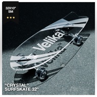 🔥(Flash-Sale)   :VEKJU1 - SurfSkate เซิร์ฟเสก็ต "CRYSTAL" Surfskate 32" | Velika Very Hot