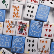 💥Malaysia Ready Stock💥Doraemon Mahjong 4Player Mahjong 3Player Rummy Lami Cinami Mahjong Set