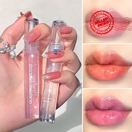 Transparent Glossy Lip Gloss Long Lasting Nourishing Non-sticky Lip Texture Oil Fresh Glow Lip W0e7