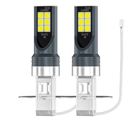 Luyoo 2 chiếc bóng đèn LED H8 H11 đôn LED H1 H3 HB3 9005 HB3 9006 HB4 đá sương mù xe hơn siêáng Sáng