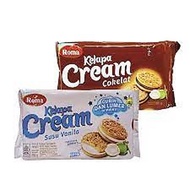 ROMA KELAPA CREAM CHOCOLATE 39.5G X 8 / VANILLA 39G X 8