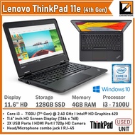 Lenovo ThinkPad 11e / Yoga 11e (1 YEAR WARRANTY T&C ) Core i3 (6th/7th) Gen 11.6" inch WIN 10 PRO