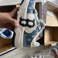 Women's Shoes ML-B Korea NY Yankees senior men's and women's magic casual board shoes platform heigh