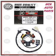 STATOR COIL COMP./ FIELD COIL ASSY - HONDA - WAVE 100R/ WAVE 100/ EX5 DREAM (ELEC STARTER) - 31120-K