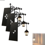 CLEIGHTEEN8H Library Lantern, Mini Black Decorative Bookshelf Lighting, Vintage Style Warm LED Book 