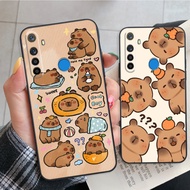 Realme C3 / 5 / REALME 5I / Realme Q / REALME 5 Pro / REALME C3 CASE with capybara shape hot trend c