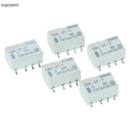 [Nanami] 5pcs dc 5v smd g6k-2f-y signal relay 8pin for omron relay  [SG]