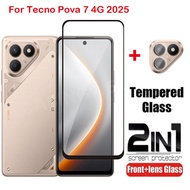 Screen Protector For Tecno Pova 7 Pova 7 Tecno Ultra Pova7 Pova7Ultra 5G 4G 2025  Full Cover Clear T