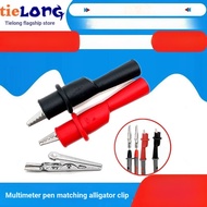Multimeter Pen Line Alligator Clip Multimeter Pen Alligator Clip Meter Pen Needle Clip Circuit Metal