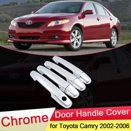 for Toyota Camry XV30 Daihatsu Altis 2002 2003 2004 2005 2006 Chrome Door Handle Cover Trim Cap Car 