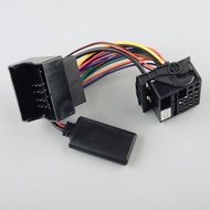 Car Bluetooth AUX Audio Cable Adapter Fit For BMW 5 E60 E61 E62 6 E63 E64