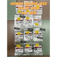 HONDA RS150R /RSX VALVE SHIM ALL SIZE  NOW GOOD QUALITY