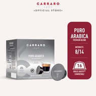 Carraro Puro Arabica Capsule - Dolce Gusto Compatible (16 Capsules)