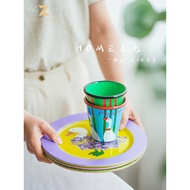 Nordic Style Breakfast Plate Plate Dish Plate Dinner Plate Fruit Plate Water Cup Hand Coffee Cup Cup