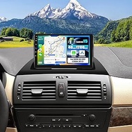 SIXWIN 4+128G Android 15 Car Radio with CarPlay/Android Car/Mirror Link for BMW X3 E83 (2004-2012), 
