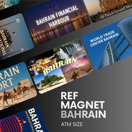 BAHRAIN REF MAGNET SOUVENIRS / ATM SIZE - BEST AFFORDABLE & QUALITY PRODUCT Fridge Magnet