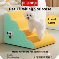 Pet Stairs Dog Bedding Small Dog Climbing Stairs Detachable Washable Pet Ladder Steps for Dogs Cat