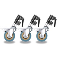 Heavy Duty C Stand 1.5m-3.3m Adjustable Magic Leg Stable Stainless Steel Tripod Light Stand for Phot