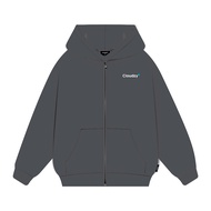 Áo khoác nỉ hoodie zip nam nữ basic local brand Cloudzy hoodie zip kéo form rộng Fashion BASIC Z