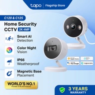 [No1 in SG]TP-Link Magnetic Full Color Night Vision 2K QHD Wi-Fi Home Security Camera Tapo C125/C120