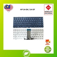 HP 14-CF   HP 14-DF   HP 14S-DF   HP 14-DK   HP 14S-DK   HP 14-MA   HP 14Z-DK  SERIES LAPTOP KEYBOAR