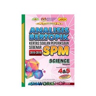 ANALISIS BERTOPIK KERTAS SOALAN PEPERIKSAAN SEBENAR SPM SCIENCE (BILINGUAL)