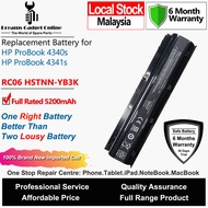 HP Laptop Battery RC06 HSTNN-YB3K 5200mAh for HP ProBook 4340s HP ProBook 4341s Laptop