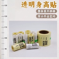 Height Wall Sticker Height Wall Sticker Height Measurement Wall Sticker Transparent Sticker Househol