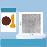 [stock] Metal wall patch ceiling gypsum board hole patch artifact wall hole repair