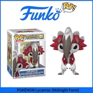 Original Funko Pop Pokemon 1211 Lycaroc (Midnight Form) Collection Figure 92411