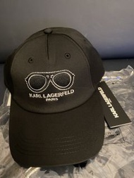 Karl Lagerfeld 黑色棒球帽