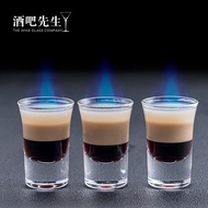 Mr. Bar Standard 30ml Thick Bottom Bullet Glass shot Glass B52 Cocktail Glass Swallow Glass Spirit G