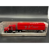 [Light] Peter-bill Peter-bill Long Head Container Truck Model 1/87 with Sound Red
