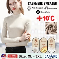 CAMINO Winter Sweatshirt Thermal Sweater Woman Heattech Woman 羊毛衣女 Autumn Thermal Shirt Cashmere Wom